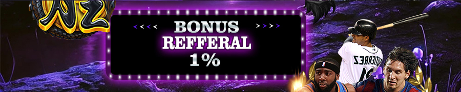 Bonus Refferal 1%